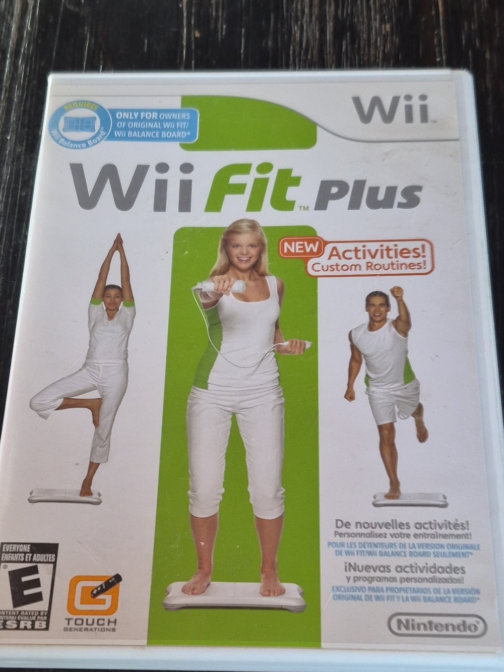 Nintendo Wii Fit Plus - White & Green Accents